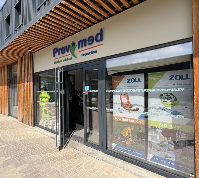 Devanture siège social PREVIMED